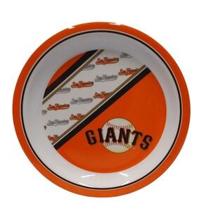San Francisco Giants Baseball Melamine Plate 8" Kids Collectible Memorabilia